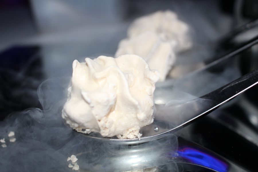 Meringues à −196°