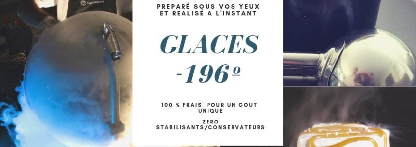 glaces azote liquide moleculaire